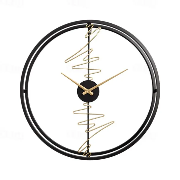 Modern Home Decoration Fashion Quiet Clock Living Room TV Wall Personality Wall Clock Art Decoration Wall Clock 60 cm