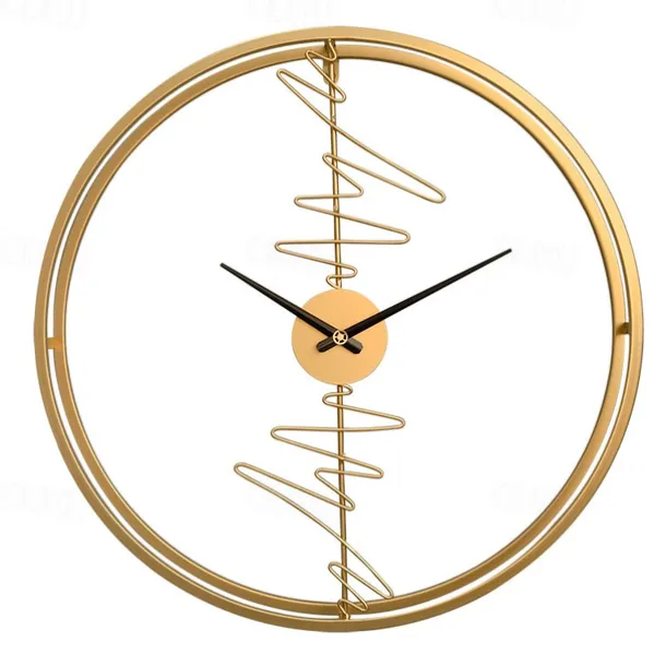 Modern Home Decoration Fashion Quiet Clock Living Room TV Wall Personality Wall Clock Art Decoration Wall Clock 60 cm