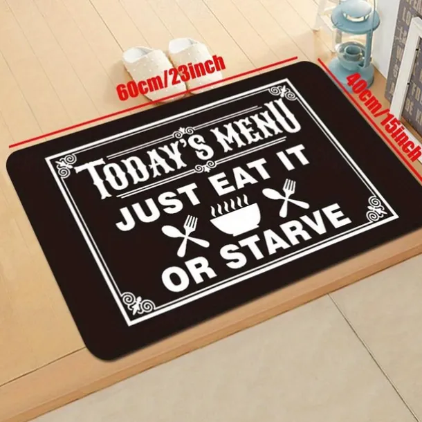 Modern Kitchen Rug Entrance Door Mat Decoration Living Room Rug Home Bedroom Bedside Corridor Floor Bathroom Non-Slip Floor Mat