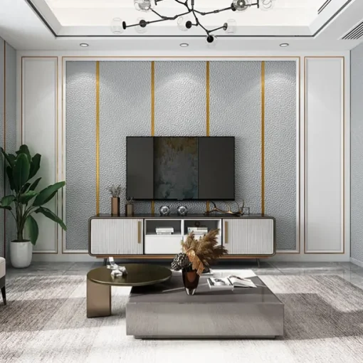Modern Style Wallpaper Non-wovon Wallpaper Adhesive Required Wall Mural,Cabinet Furniture Countertop Paper Roll Wallpaper,20.8"*374" /53*950cm 1 Roll(Need Glue)