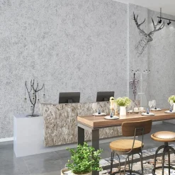 Modern Style Wallpaper PVC Wallpaper Adhesive Required Water-Proof Wall Mural,Cabinet Furniture Countertop Paper Roll Textured Wallpaper,20.8"*393.7" /53*1000cm 1 Roll(Need Glue)