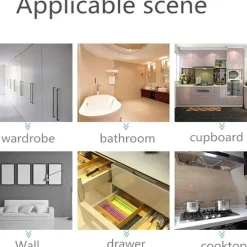 Modern Vinyl Waterproof Removable Smooth Wallpaper Sticker Self-Adhesive Contact Paper for Furniture Stickers Kitchen Living Room 300x60cm