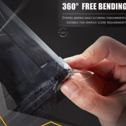 Monster Tape Waterproof Wall Stickers Reusable Heat Resistant Bathroom Home Decoration Tapes Transparent Double Sided Nano Tape 3*200cm