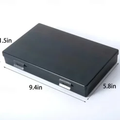 Monthly Pill Organizer 28 Day, Pill Box, Medicine Organizer, Organized By Week, Large 4-Week Pill Container With Dust-Proof Case For Fish Oils, Vitamins, Supplements