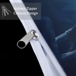 Moon Night Wolf Duvet Cover Set - Includes Duvet Cover and Pillowcases - Mystical Wolf and Moon Design - Soft and Comfortable Fabric