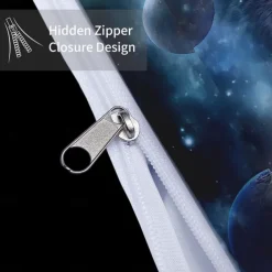 Moon Night Wolf Duvet Cover Set - Includes Duvet Cover and Pillowcases - Mystical Wolf and Moon Design - Soft and Comfortable Fabric