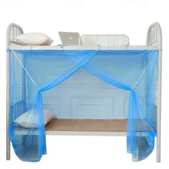 Mosquito Net Density Strap Student Dorm Mosquito Net Solid Color White Courtyard Wedding Mosquito Netting Include Pair of Rope Mosquito Prevention Hooks Mosquito Netting