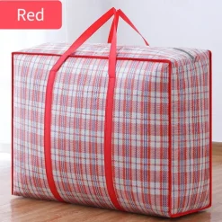 Moving Bag Woven Bag Wholesale Thickened Luggage Packing Bag Super Large Capacity Waterproof Quilt Portable Storage Bag