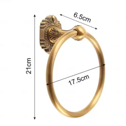 Multifunction Bathroom Accessory Set Aluminum Include Bathroom Double Towel Rack Toilet Paper Holder Towel Ring and Robe Hook Wall Mounted 4pcs