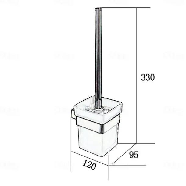 Multifunction Bathroom Accessory Set Include Towel Bar Toilet Brush Holder Robe Hook and Toilet Paper Holder Wall Mounted Stainless Steel Silvery 4pcs