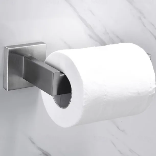 Multifunction Bathroom Accessory Set Include Towel Bar Toilet Paper Holder and Robe Hooks Stainless Steel Bathroom Shelf Wall Mounted 1or3or4 pcs