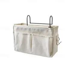 Multi-function Bedside Storage Hanging Bag Bed Table Basket Bedside Organizer Shelf Hanging Bag For Home Storage