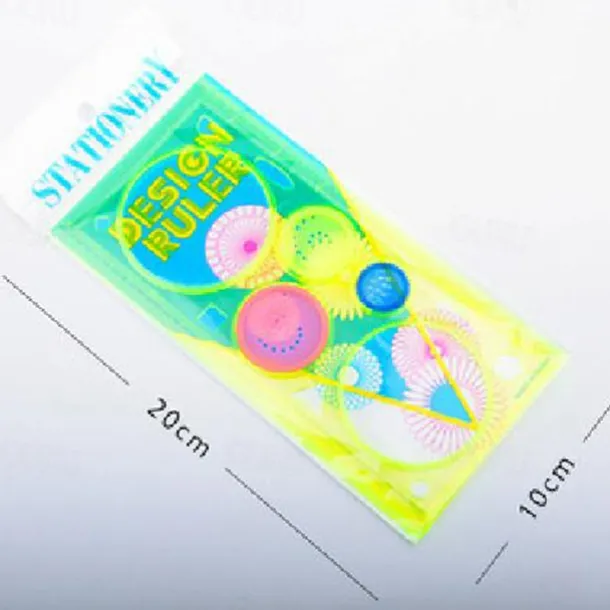 Multi-function Puzzle Spirograph Geometric Ruler Drafting Tools For Students Drawing Toys Children Learning Art Tool Gift For Kids, Back to School Supplies