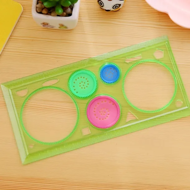 Multi-function Puzzle Spirograph Geometric Ruler Drafting Tools For Students Drawing Toys Children Learning Art Tool Gift For Kids, Back to School Supplies