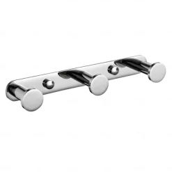 Multifunction Robe Hook, Modern Style, 304 Stainless Steel, 4-Finish Black, Chrome, Brushed, Gold- for Bathroom and Bedroom Wall Mounted