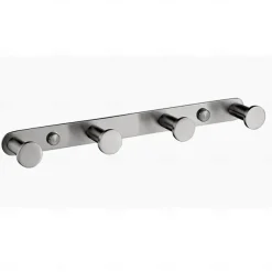 Multifunction Robe Hook, Modern Style, 304 Stainless Steel, 4-Finish Black, Chrome, Brushed, Gold- for Bathroom and Bedroom Wall Mounted