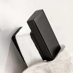 Multifunction Robe Hook, Modern Style, 304 Stainless Steel, 4-Finish Black, Chrome, Brushed, Gold- for Bathroom and Bedroom Wall Mounted