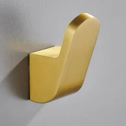 Multifunction Robe Hooks Aluminum for Bathroom and Kitchen Wall Mounted New Design 3pcs