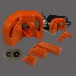 Multipurpose Drill Bit Sharpener - Quick and Easy Electric Drill Accessory for 2-16MM Bits - Sharpen Drill Bits, Knives, and More - Compact and Durable with Diamond Grinding Wheels