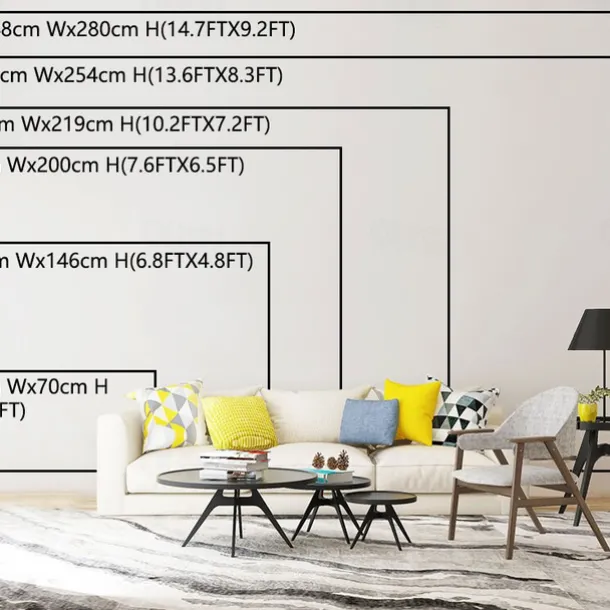 Mural Wallpaper Wall Sticker Covering Print Gold Tropical Palm Leaf Canvas Home Décor Peel and Stick Removable