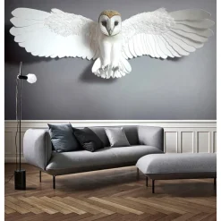 Mural Wallpaper Wall Sticker Covering Print Peel and Stick Self Adhesive Animal White Cute Owl Faux 3D PVC / Vinyl Home Decor