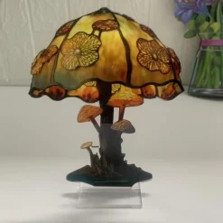 Mushroom Decoration Acrylic Double-sided Desktop Decoration Flowers Octopus Snail Plants Handicraft Decoration Home Office Decor