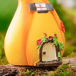 Mushroom House Resin Decoration Gardening Flowerpot Micro Landscape Scene With Home Decoration 1PC