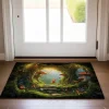 Mushrooms Forest Doormat Floor Mats Washable Rugs Kitchen Mat Non-Slip Oil Proof Rug Indoor Outdoor Mat Bedroom Decor Bathroom Mat Entrance Rug