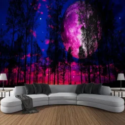 Nature Sunset Landscape Hanging Tapestry Wall Art Large Tapestry Mural Decor Photograph Backdrop Blanket Curtain Home Bedroom Living Room Decoration