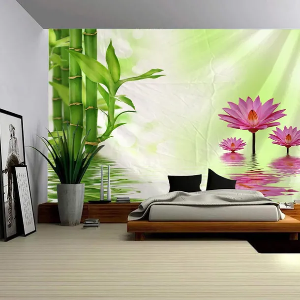 Nature Zen Meditation Hanging Tapestry Wall Art Large Tapestry Mural Decor Photograph Backdrop Blanket Curtain Home Bedroom Living Room Decoration