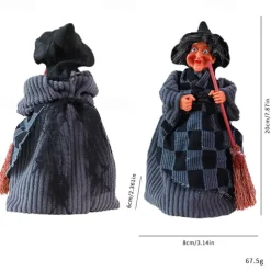 New Halloween Witch Horror Witch Ornament Halloween Decoration Halloween Hanging Ornament