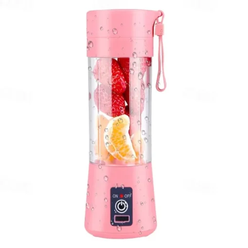 New Juicing Machine Home Portable Juicing Cup Four Leaf Mini Juicing Machine Portable Mixer Fruit Milk Shake Handheld Electric Juicing Machine USB Charging Multifunctional Mixer Kitchen Supplies