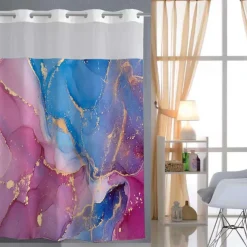 No Hook Shower Curtain 180cm*180cm(70