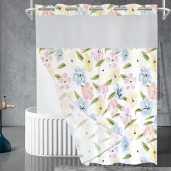 No Hook Shower Curtains 180cm*180cm(70