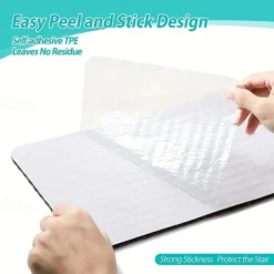 Non-Slip Carpet Stair Treads, Non-Skid Safety Rug, Slip Resistant Indoor Runner For Elders And Pets With Reusable Adhesive