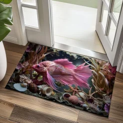 Octopus Doormat Kitchen Mat Floor Mat Non-Slip Area Rug Oil Proof Rug Indoor Outdoor Mat Bedroom Decor Bathroom Mat Entrance Rug