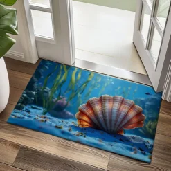 Octopus Doormat Kitchen Mat Floor Mat Non-Slip Area Rug Oil Proof Rug Indoor Outdoor Mat Bedroom Decor Bathroom Mat Entrance Rug