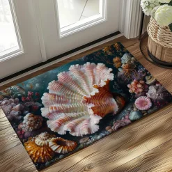 Octopus Doormat Kitchen Mat Floor Mat Non-Slip Area Rug Oil Proof Rug Indoor Outdoor Mat Bedroom Decor Bathroom Mat Entrance Rug