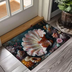 Octopus Doormat Kitchen Mat Floor Mat Non-Slip Area Rug Oil Proof Rug Indoor Outdoor Mat Bedroom Decor Bathroom Mat Entrance Rug