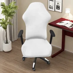 Office Chair Cover and Stool Chair Cover Slipcovers Stretchy and Durable Furniture Protectors for a Stylish and Comfortable Workspace Decor