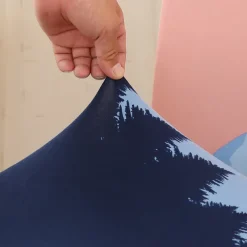 Office Chair Cover Computer Desk Chair Covers Stretch Spandex Anti-Dust Universal Split Rotating Swivel Chair Slipcover Protector 2 Pcs Set,Office Gift for Women Men