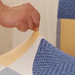 Office Chair Cover Computer Desk Chair Covers Stretch Spandex Anti-Dust Universal Split Rotating Swivel Chair Slipcover Protector 2 Pcs Set,Office Gift for Women Men