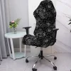 Office Chair Cover Gaming Chair Covers Stretch Washable Computer Chair Slipcovers for Armchair, Swivel Chair, Gaming Chair,Computer boss Chair Floral Printed