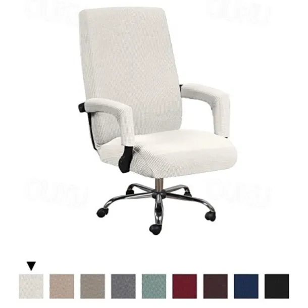 Office Chair Cover Stretchable Slipcover for Office Chairs with a Secure Fit and Durable Protection in a Stylish Design