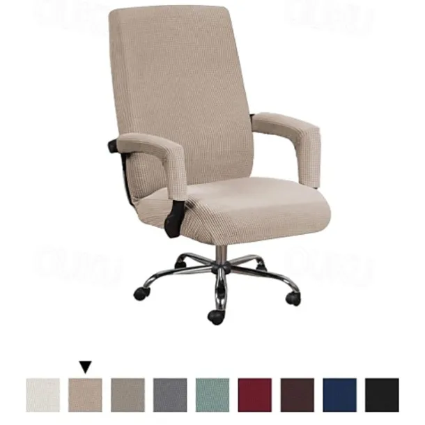 Office Chair Cover Stretchable Slipcover for Office Chairs with a Secure Fit and Durable Protection in a Stylish Design