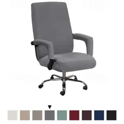 Office Chair Cover Stretchable Slipcover for Office Chairs with a Secure Fit and Durable Protection in a Stylish Design