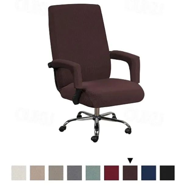 Office Chair Cover Stretchable Slipcover for Office Chairs with a Secure Fit and Durable Protection in a Stylish Design