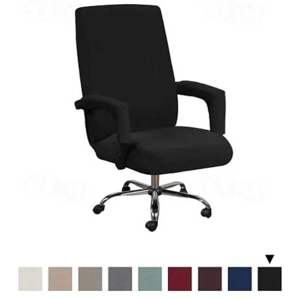 Office Chair Cover Stretchable Slipcover for Office Chairs with a Secure Fit and Durable Protection in a Stylish Design