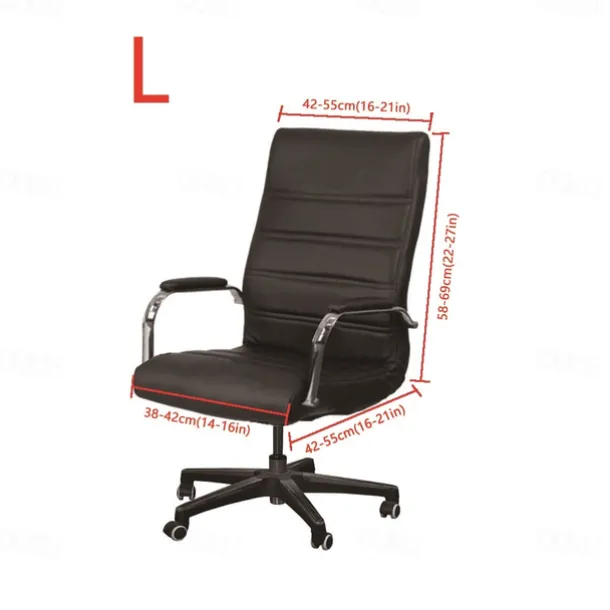 Office Chair Cover Stretchable Slipcover for Office Chairs with a Secure Fit and Durable Protection in a Stylish Design