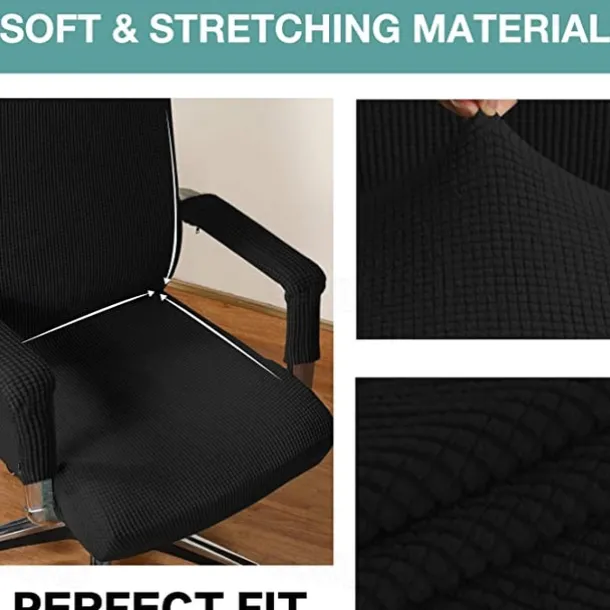 Office Chair Cover Stretchable Slipcover for Office Chairs with a Secure Fit and Durable Protection in a Stylish Design